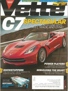 VETTE 2014 MAY - 427 RAT REBUILD, NEW ZO6, 55 SEBRING RACER, TUNERS 